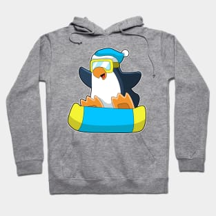 Penguin Snowboard Winter sports Hoodie